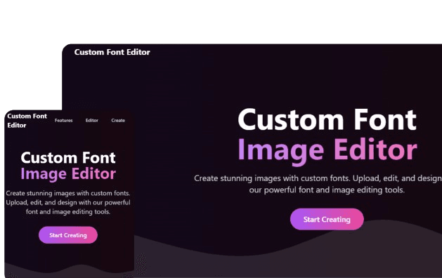 Custom Font Editor